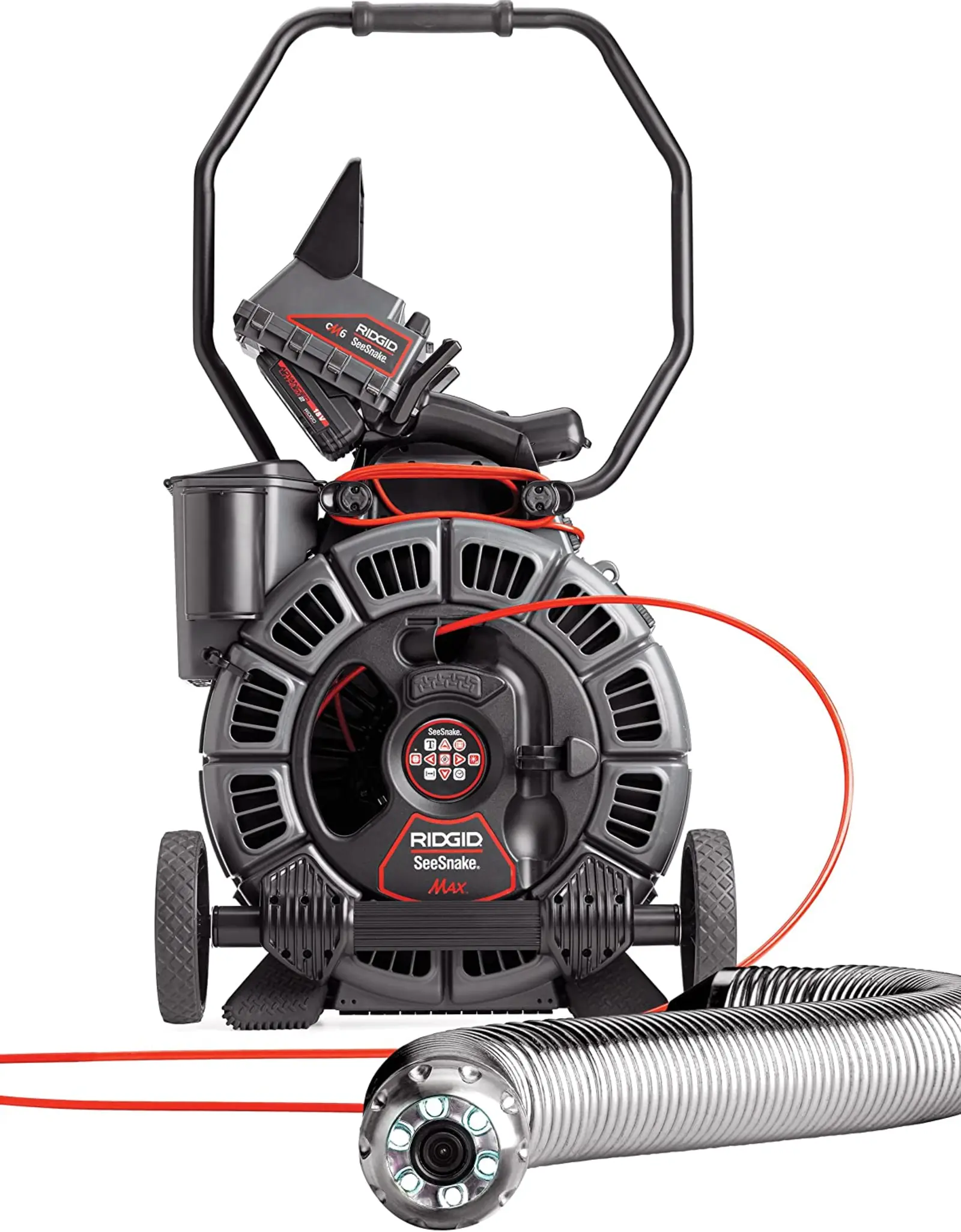 Caméra RIDGID utilisée pour l’inspection télévisée des canalisations